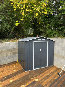 Photo de galerie - Montage et installation abris de jardin 