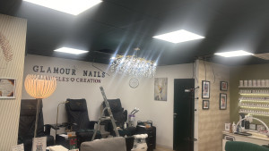 Photo de galerie - Pose des luminaires 