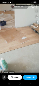 Photo de galerie - Pose de parquet - Revêtement de sol