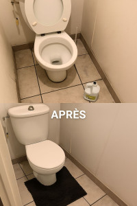 Photo de galerie - Remise au propre sur les salles d'eau d'un client