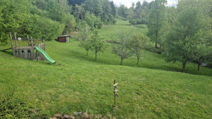 Photo de galerie - Tonte de grande pelouse avec fort dénivelé. 