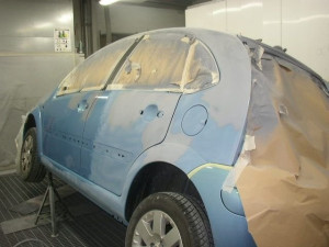 Photo de galerie - TRAVAIL DE PEINTURE À CITROEN C3