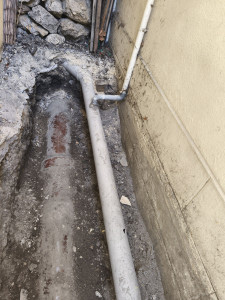 Photo de galerie - Remplacement d'un ancien canalisations 