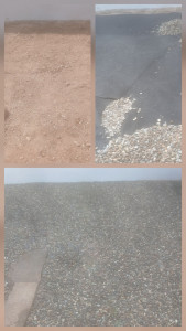 Photo de galerie - Pose de gravier 