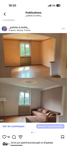 Photo de galerie - Rafraîchissement d’une pièce dans une maison forestière 