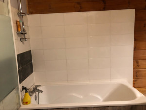 Photo de galerie - Pose de Carrelage (Chantier St Pierre de Soucy)