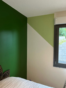 Photo de galerie - Peinture avec motif géométrique