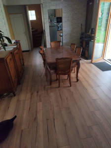 Photo de galerie - Pose de parquet - Revêtement de sol