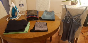 Photo de galerie - Repassage réussi sur des tissus délicats, des chemises ou des vêtements complexes.