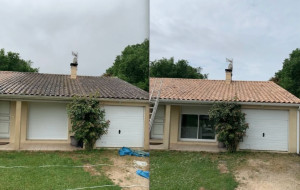 Photo de galerie - Nettoyage de la toiture  