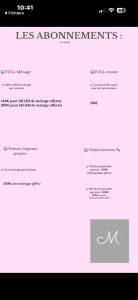 Photo de galerie - Abonnements 