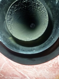 Photo de galerie - Passage caméra dans tubage cheminée