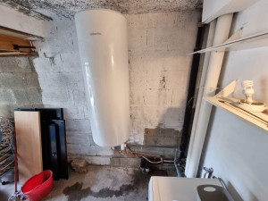 Photo de galerie - Remplacement d'un ballon d'eau chaude.