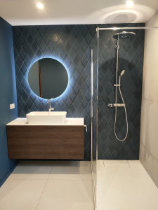 Photo de galerie - Rénovation complète de cette salle de bain 