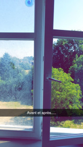 Photo de galerie - Nettoyage des vitres Avant et après 