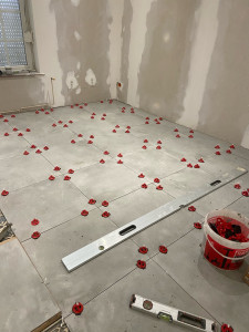Photo de galerie - Pose carrelage 