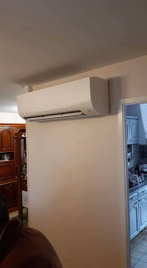 Photo de galerie - Installation  d'une pac air/air réversible 5kw