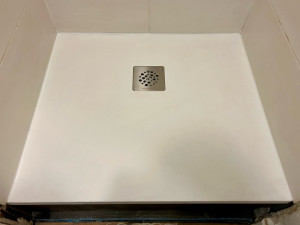 Photo de galerie - Remplacement receveur de douche.