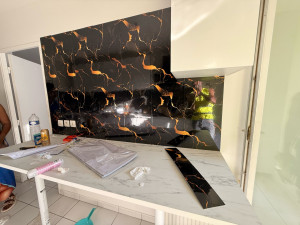 Photo de galerie - Fabrication d’une table à manger personnalisée 