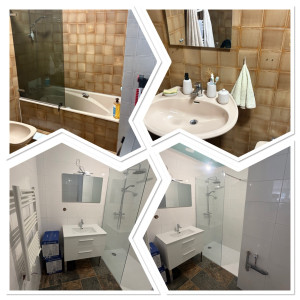 Photo de galerie - Rénovation salle de bains 