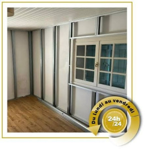 Photo de galerie - Pose placo, pose faux plafond, pose bandes, ponçage, pose dalle plafond, peinture, ratissage, enduit, 