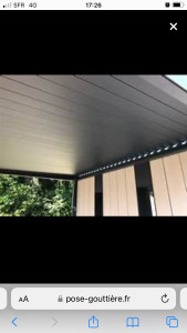 Photo de galerie - Sous- face ( lambris )