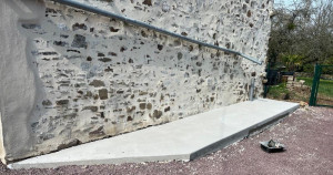 Photo de galerie - Dalle béton réalisée pour un particulier