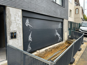 Photo de galerie - Porte de garage sectionnelle 