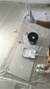 Photo de galerie - Peinture - Tapisserie