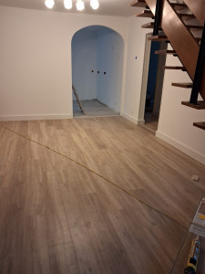 Photo de galerie - Pose de parquet