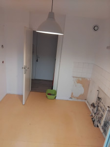 Photo de galerie - C'est le démarrage de la pose du parquet 