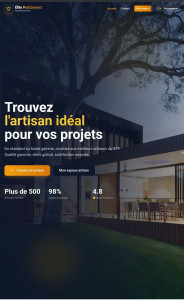 Photo de galerie - Plateforme EliteProConnect on clous connect avec les meilleurs artisans fiables,  professionnels,  et vérifiez 