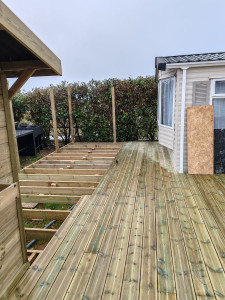 Photo de galerie - Création de terrasse bois 