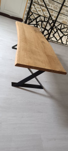 Photo de galerie - Création d'une table basse.