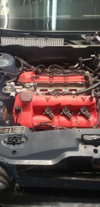 Photo de galerie - Dernière réalisation moteur et boîte de vitesse jaguar v6 3 litre x type 