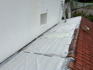Photo de galerie - Isolation extérieur sur le toiture