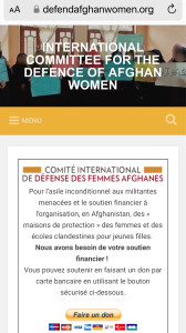 Photo de galerie - Site web international du Comité international de défense des femmes afghanes 