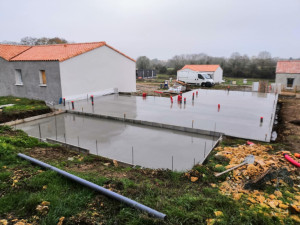 Photo de galerie - Dalle béton et terrasse béton