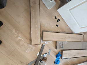 Photo de galerie - Pose de parquet - Revêtement de sol