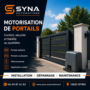 Photo de galerie - Motorisation de portail automatique
