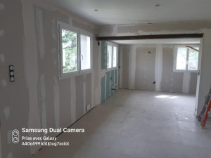 Photo de galerie - Plâtrerie - Murs - Plafonds