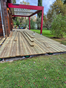 Photo de galerie - Terrasse en bois 