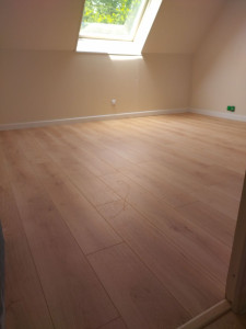 Photo de galerie - Pose de parquet stratifié 