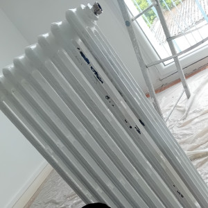 Photo de galerie - Peinture du radiateur