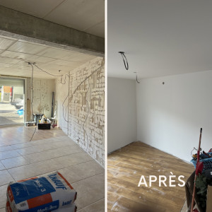 Photo de galerie - Plâtrerie - Murs - Plafonds