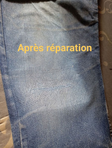 Photo de galerie - Réparation accroc de pantalon 














