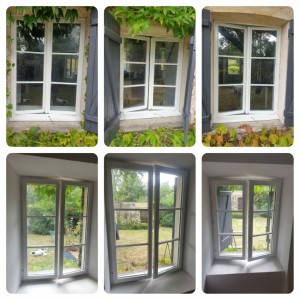 Photo de galerie - Peinture fenêtres et volets intérieur extérieur 