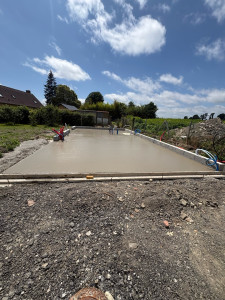 Photo de galerie - Dalle béton extérieur 