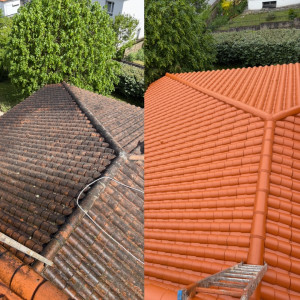 Photo de galerie - Nettoyage, préventif et curatif ainsi qu’avec son hydrofuge de protection