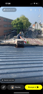 Photo de galerie - Couverture Tole, bac, acier